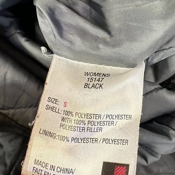 Woolrich Womens Jacket S Black Quilted Full Zip - Picture 8 of 9